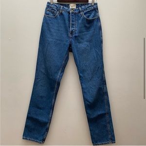 COPY - Sezane High Waisted Tapered Denim